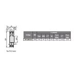 Polia de Ferro Fundido 190mm com 2 Canais A