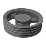 Polia de Ferro Fundido 190mm com 4 Canais B