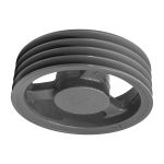 Polia de Ferro Fundido 190mm com 4 Canais B