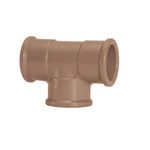 Te Pvc Marrom Soldável 85mm Corr Plastik