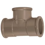 Te Pvc Marrom Soldável 85mm Corr Plastik