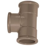 Te Pvc Marrom Soldável 85mm Corr Plastik