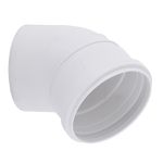 Joelho Pvc Esgoto 45º Graus 100mm Corr Plastik