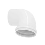 Joelho 90º Graus Pvc Esgoto 100mm Corr Plastik