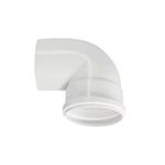 Joelho 90º Graus Pvc Esgoto 75mm Corr Plastik
