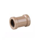 Luva Pvc Marrom de Correr 25mm Corr Plastik