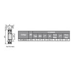 Polia de Ferro Fundido 200mm com 4 Canais B