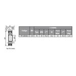Polia de Ferro Fundido 220mm com 1 Canal B