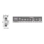 Polia de Ferro Fundido 220mm com 3 Canais A