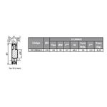 Polia de Ferro Fundido 230mm com 3 Canais B
