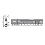 Polia de Ferro Fundido 240mm com 4 Canais B