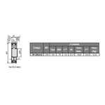 Polia de Ferro Fundido 250mm com 2 Canais A