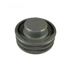 Polia de Ferro Fundido 130mm com 2 Canais A - Mademil