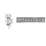 Polia de Ferro Fundido 120mm com 4 Canais B