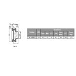 Polia de Ferro Fundido 130mm com 4 Canais B