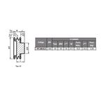 Polia de Ferro Fundido 160mm com 2 Canais A