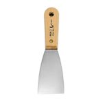 Espátula Inox Cromada 2 pol com Cabo de Madeira Lotus 6864