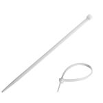 Abraçadeira de Nylon 12 x 650mm Natural com 50 Peças Margirius PA022465