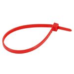 Abraçadeira de Nylon 3,6 x 150mm Vermelha 20 Peças Bestfer