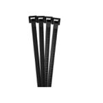 Abraçadeira de Nylon 4,8 x 400mm Preta com 100 Peças Eda 0AK