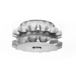 Engrenagem para Corrente Dupla 1/2 pol ASA 40 com 17 Dentes