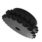 Engrenagem para Corrente Dupla 5/8 pol ASA 50 com 25 Dentes