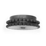 Engrenagem para Corrente Dupla 3/4 pol ASA 60 com 28 Dentes
