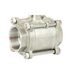 Valvula Esfera Tripartida 2 pol Inox Passagem Plena Formelt