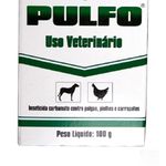 Inseticida Pulfo Anti Pulgas e Carrapatos 100gr 