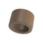 Bucha de Redução Soldável Curta Marrom 75 x 60mm Corr Plastik