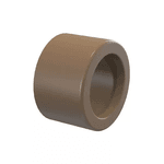 Bucha de Redução Soldável Curta Marrom 75 x 60mm Corr Plastik