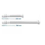 Sifão Tubo Extensivo Universal Branco 030101 Blukit