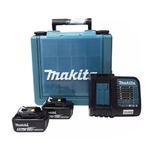 Kit Martelete Bateria DHR171Z com 2 Baterias 5Ah Makita