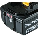 Bateria de LLitio 18V 5Ah BL1850 com Indicador de Carga Makita 