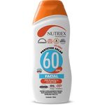 Protetor Solar Facial FPS 60 de 120ml Nutriex