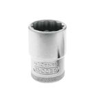 Soquete Estriado 3/4 x 1.3/8 pol Gedore