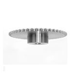 Engrenagem para Corrente Simples 5/8 pol ASA 50 Com 45 Dentes