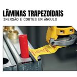 Lâmina Trapeizodal Bi-Metal para Multicortadora 44mm Starrett KSO-00B44