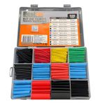 Kit Espaguete Emenda Tubo Termo Retratil 560 Unid Bestfer BFH3453