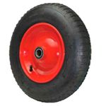 Roda Completa com Rolamento para Carrinho de Mão 3,25 x 8 Lotus