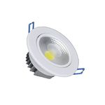 Spot de Led de Embutir 5W 3000K Redondo Gaya