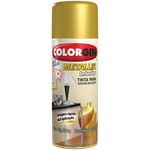 Tinta Spray Metallik Ouro 350ml 52 Colorgin
