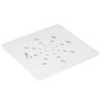 Grelha Quadrada Plástica Branca Overtime
