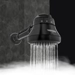 Ducha Faminho Black 4 Temperaturas com Cano Fame