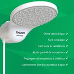 Ducha Chuveiro Moment Eletronica Zagonel Branca