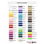 Cartela De Cores Poliéster