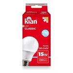 Lampada Led Pera/bulbo Bivolt 15w 6500k - ()