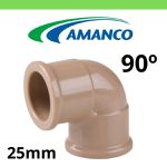 Joelho Sold 90 x 25mm - Amanco (11671)