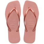 Chinelo Havaianas Slim Square - Rosa Crocus