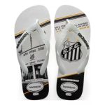 Chinelo Havaianas Top Times-Branco/Branco